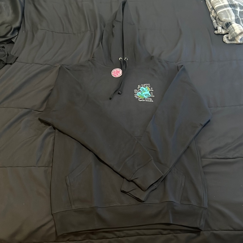 -SOLD-Anti social social club “Bussin”  hoodie size small